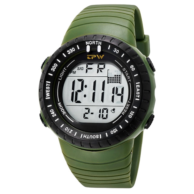 Outdoor Sport  Digital 50m Water Resistent Watches