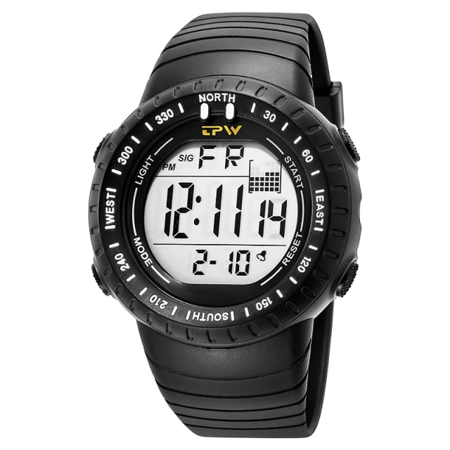 Outdoor Sport  Digital 50m Water Resistent Watches