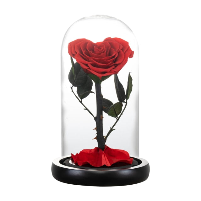 Galaxy Rose Forever Preserved Eternal Roses Flowers In Glass For Christmas Valentine Gifts