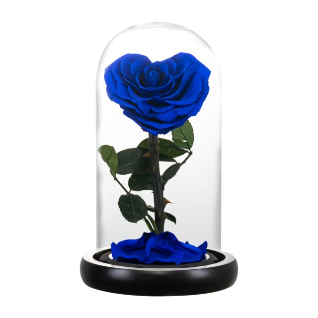 Galaxy Rose Forever Preserved Eternal Roses Flowers In Glass For Christmas Valentine Gifts