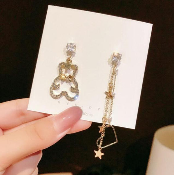 Fashion Exquisite Zircon Stud Earrings