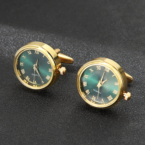 Men Luxury Watches Cufflinks