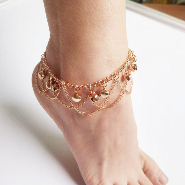 Fashion Sexy Vintage bells Anklet Chain