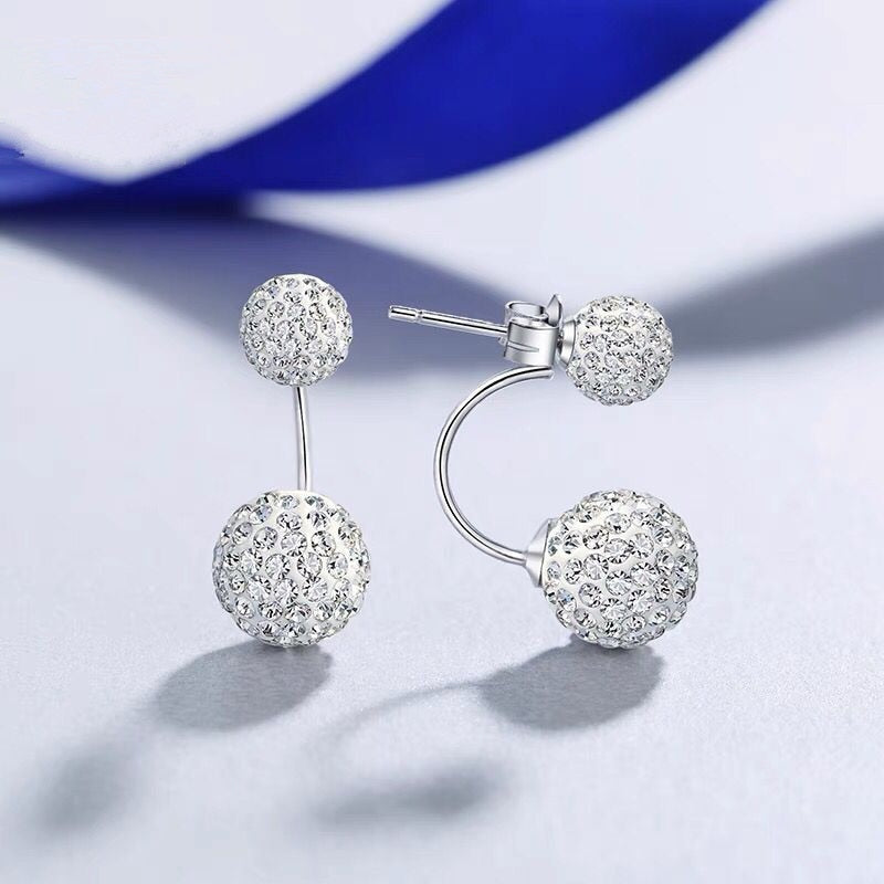 925 sterling silver fashion U bend earring