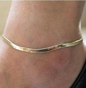 Sexy Thin Metal Chain Anklets