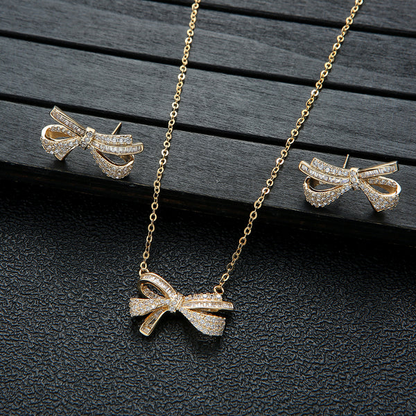 Famous Luxury  Butterfly Jewelry Sets For Women