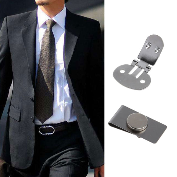 Practical Magnetic Tie Clip Invisible Elegant Men