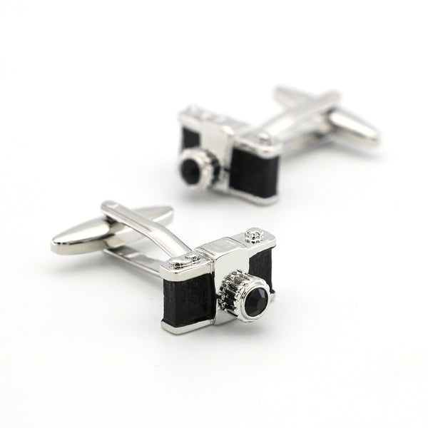 Fashion Men Camera Cuff Links