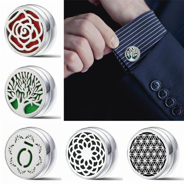 1 Pair 316L Stainless Steel Cufflinks