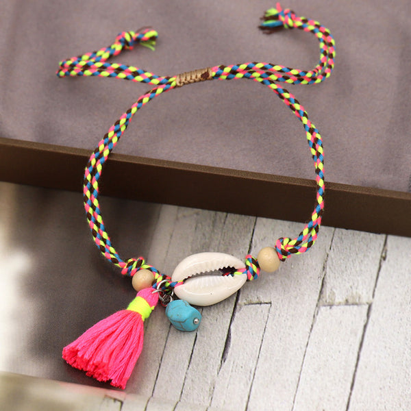 Shell Anklets Boho Handmade Jewelry for Woman