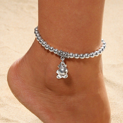 Bohemian Silver Color Anklet Bracelet