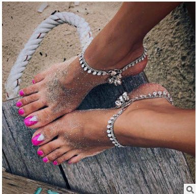 Bohemian Silver Color Anklet Bracelet