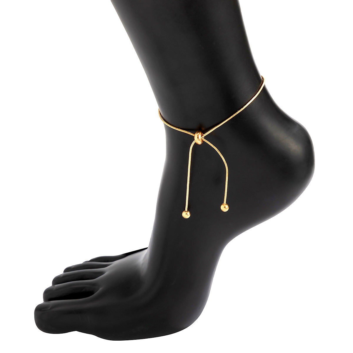 New Punk Minimalism Thin Snake Chain Link Anklet For Women