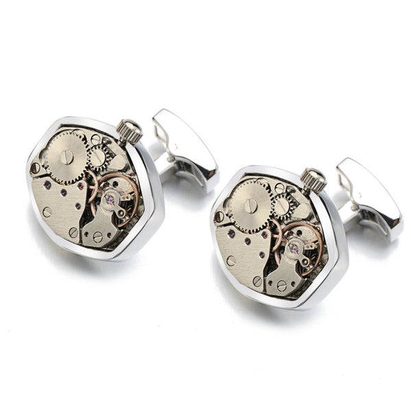 Hot Watch Movement Cufflinks