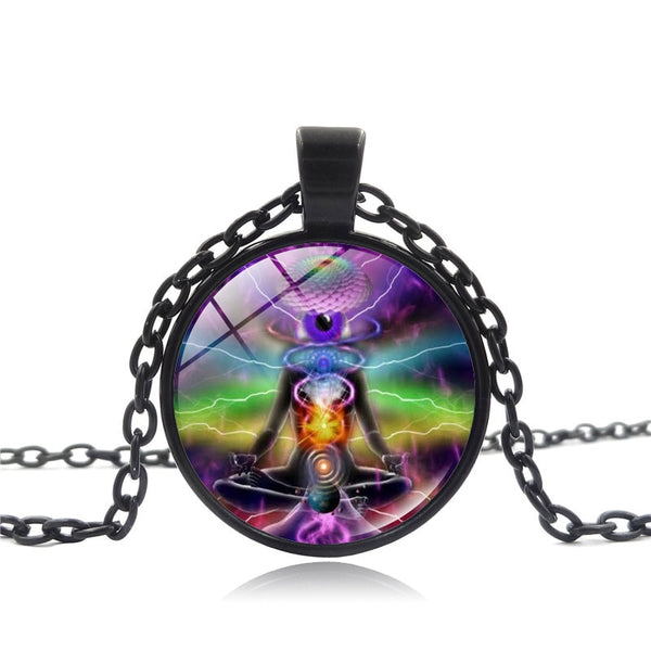 Women Yoga  Balance  Necklace